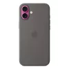 APPLE funda de silicona Apple con MagSafe iPhone 16 Plus gris piedra