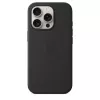 APPLE funda de silicona Apple con MagSafe iPhone 16 Pro negro