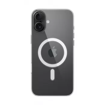 Funda APPLE Apple Clear Case con MagSafe iPhone 16 Plus transparente
