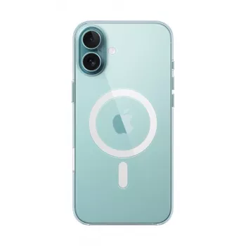 Funda APPLE Apple Clear Case con MagSafe iPhone 16 Plus transparente