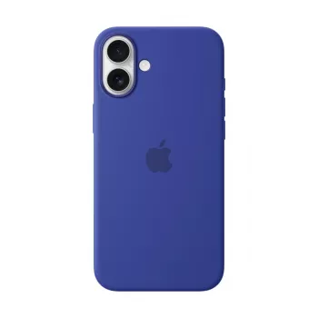 APPLE funda de silicona con MagSafe para iPhone 16 Plus ultramarino