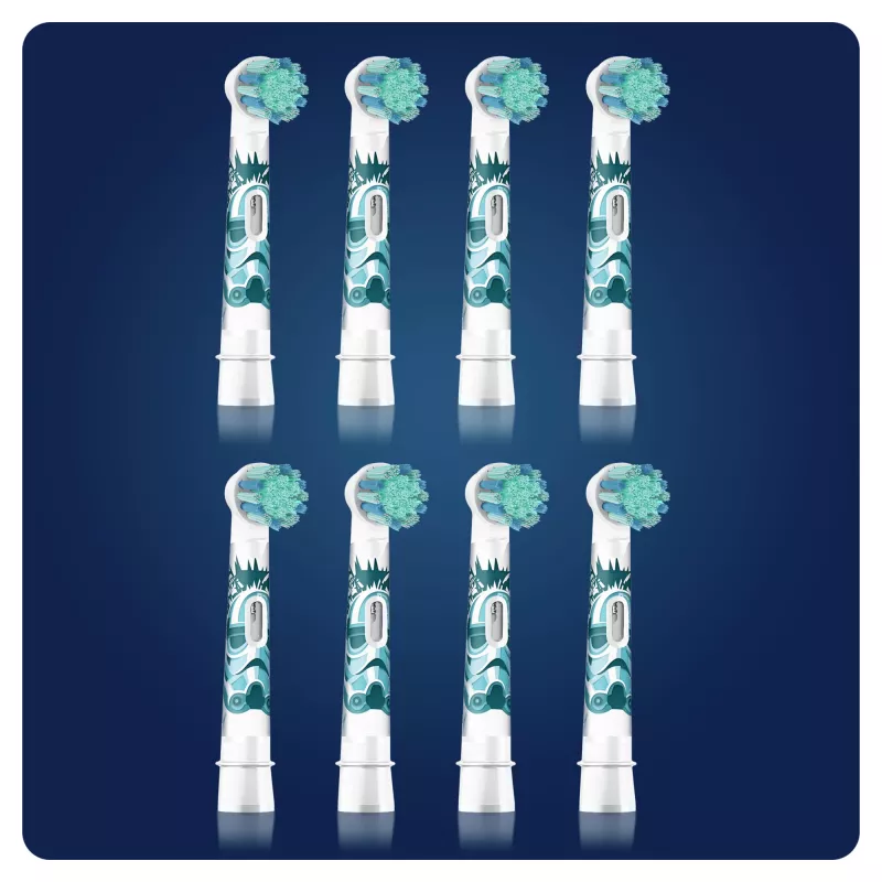 Oral-B Kids 81748450 cabezal de cepillo de dientes 8 uds. multicolor