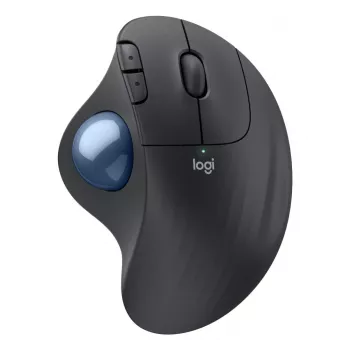 LOGITECH Ergo M575s trackball inalámbrico - Graphite + bola azul