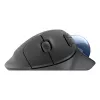 LOGITECH Ergo M575s trackball inalámbrico - Graphite + bola azul