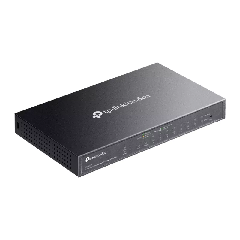 Switch gestionado TP-Link Omada ES210GMP 10 Puertos Gigabit Ethernet PoE
