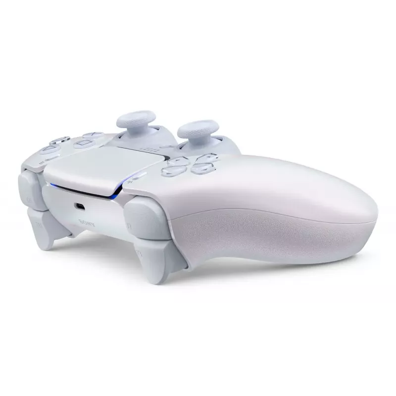 Sony PlayStation 5 DualSense S1000044424 mando inalámbrico — Bluetooth y USB-C, batería de 12 h, vibración, salida de auriculares, Chroma Pearl