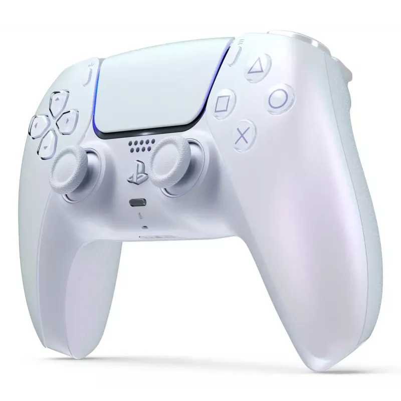 Sony PlayStation 5 DualSense S1000044424 mando inalámbrico — Bluetooth y USB-C, batería de 12 h, vibración, salida de auriculares, Chroma Pearl