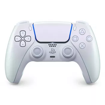 Mando inalámbrico Sony PlayStation 5 S1000044424 — Bluetooth y USB-C, Pearl, batería de 12 h, vibración, salida de auriculares