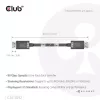 Cable CLUB3D DisplayPort™ 2.1 Bidireccional VESA DP80 Certificado 4K240Hz, 8K60Hz o 10K60Hz M/M 1.6m/5.25ft