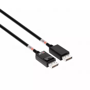 Cable CLUB3D DisplayPort™ 2.1 Bidireccional VESA DP80 Certificado 4K240Hz, 8K60Hz o 10K60Hz M/M 1.6m/5.25ft