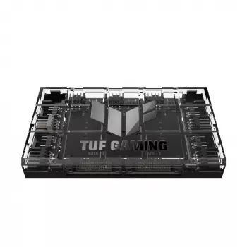 Controlador de ventiladores ASUS TUF Gaming ARGB PWM Fan Hub 4 pines Negro