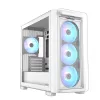 ASUS A23 PLUS TG ARGB WHITE, PC, Blanco, micro ATX, Mini-ITX, Multi, 16,5 cm, 38 cm