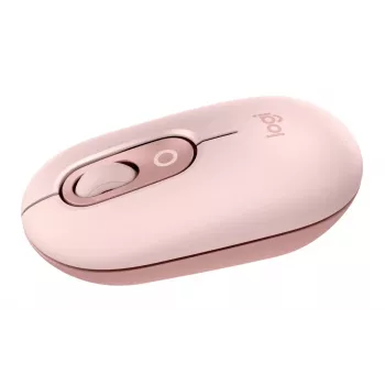 LOGITECH Pop Mouse - Emojis personalizables - Inalámbrico - Rosa
