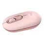 LOGITECH Pop Mouse - Emojis personalizables - Inalámbrico - Rosa