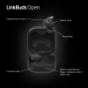 Auriculares Sony LinkBuds Open WFL910B — inalámbricos Bluetooth In-Ear, 20–20.000 Hz, 10 m de alcance, 63 g, negro
