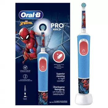 Oral-B Kids Cepillo de dientes eléctrico Para niños Cepillo de dientes rotatorio Multicolor