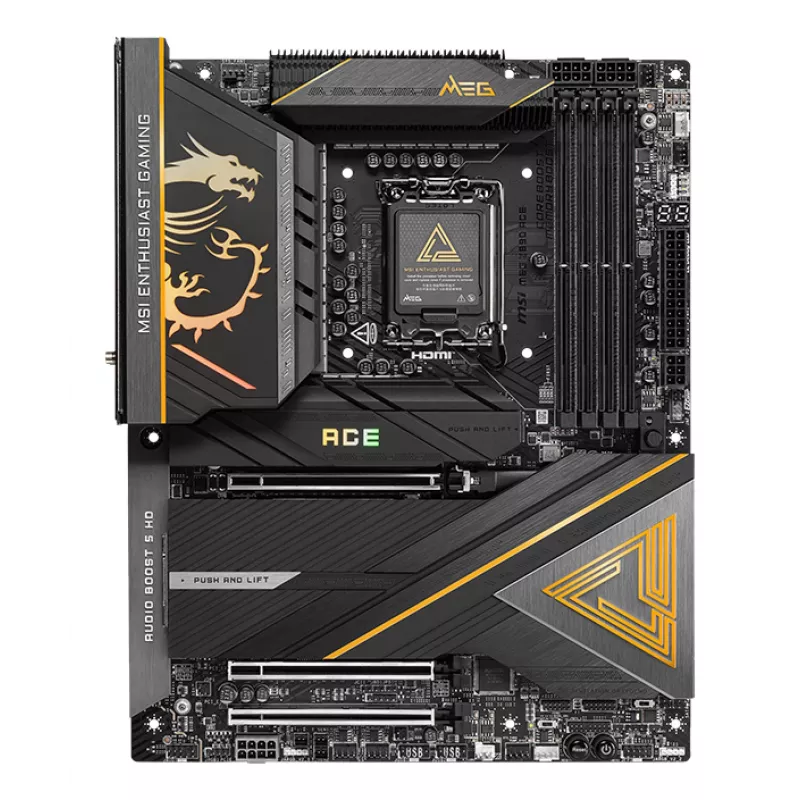 Placa base MSI MEG Z890 ACE Intel Z890 LGA 1851 (Socket V1) ATX