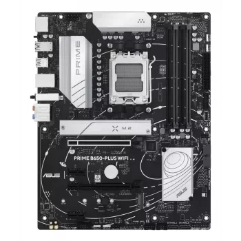 Placa base ASUS PRIME B650-PLUS WIFI ATX — AMD B650, zócalo AM5, DDR5, 4 DIMM, 192 GB, Wi-Fi 6E, LAN 2,5 Gb