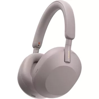 Auriculares Sony WH1000XM5P con cable e inalámbricos Bluetooth rosa 4-40000Hz