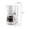 Philips HD7411/00 Cafetera de filtro manual 1,25 L