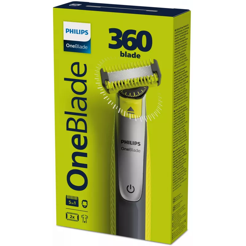 Afeitadora Philips QP2834/23 diseño 2 en 1 para afeitar y recortar