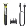 Afeitadora de lámina Philips OneBlade 360 QP2734/23 — 1 cuchilla, recargable Li-Ion, 60 min de autonomía, verde/gris