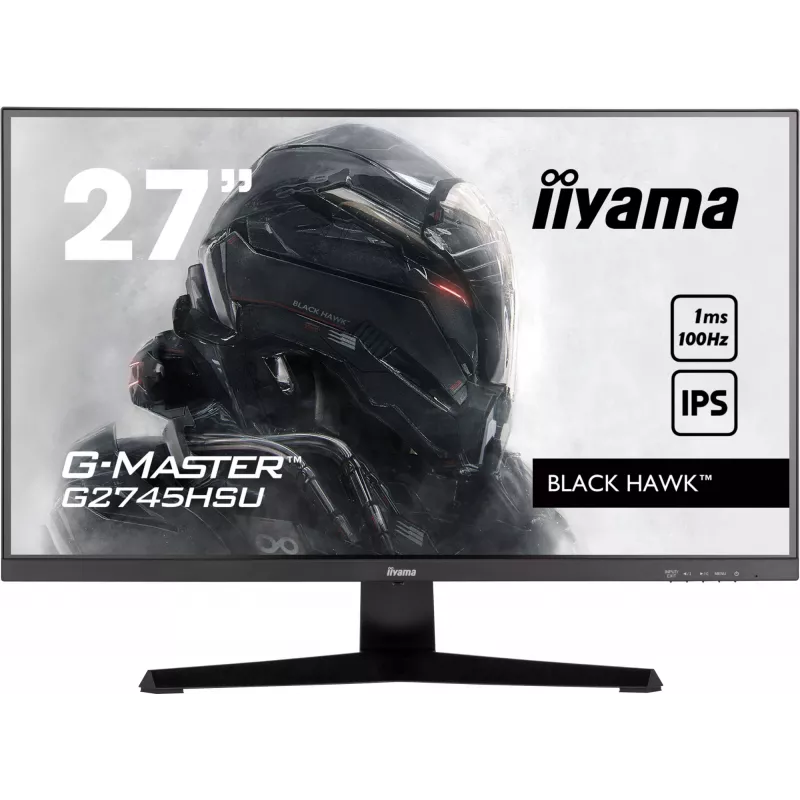 Monitor iiyama G-MASTER G2745HSU-B2 68,6 cm (27 pulgadas) 1920 x 1080 píxeles Full HD LED negro