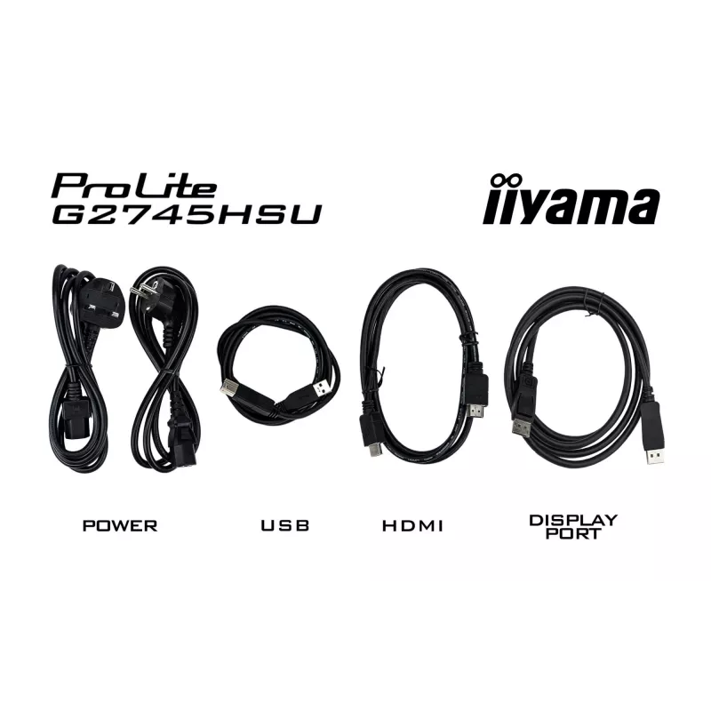 Monitor iiyama G-MASTER G2745HSU-B2 68,6 cm (27 pulgadas) 1920 x 1080 píxeles Full HD LED negro