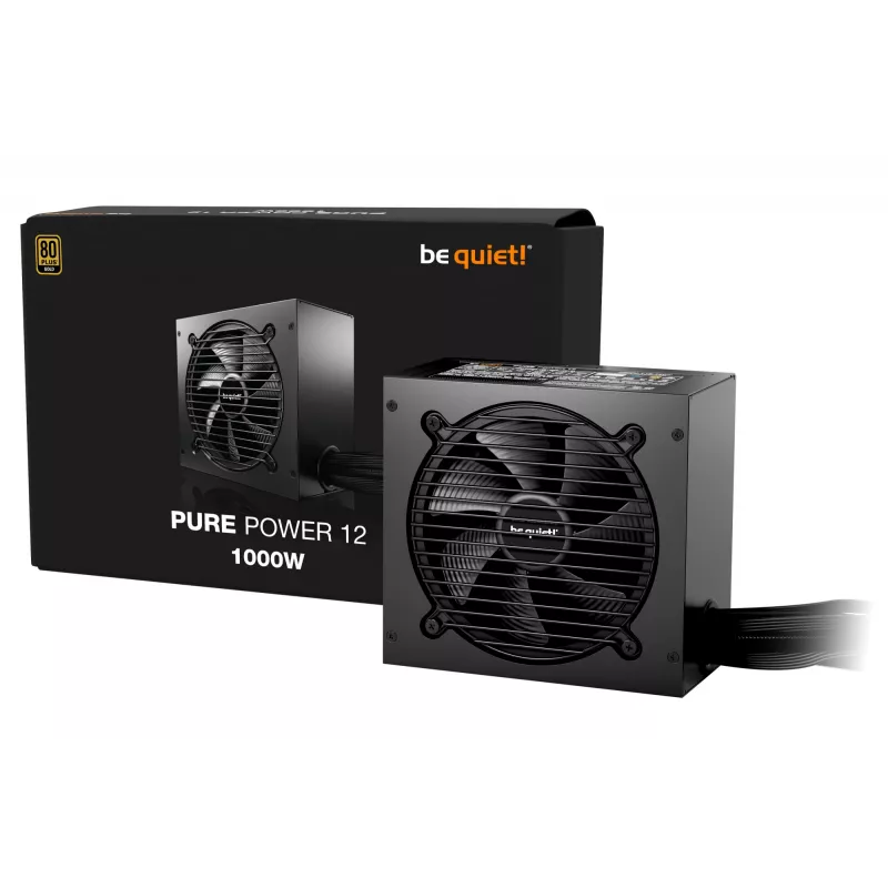 Fuente de alimentación be quiet! PURE POWER 12 1000W 20+4 pines ATX ATX negra