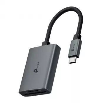 Lector de tarjetas TP-Link UA430C USB 3.2 Gen 1 (3.1 Gen 1) Type-C gris