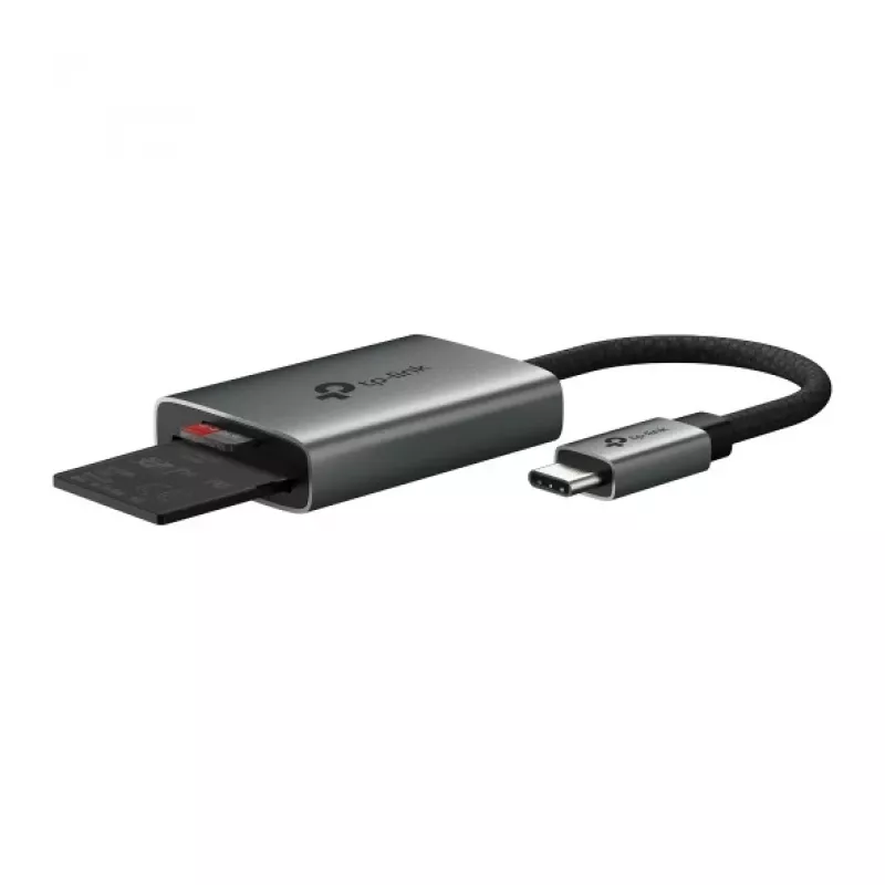 Lector de tarjetas TP-Link UA430C USB 3.2 Gen 1 (3.1 Gen 1) Type-C gris