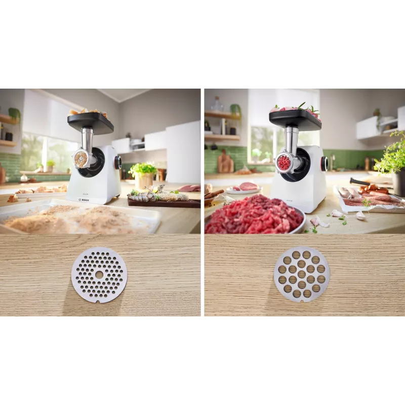 Bosch Serie 4 MultiPower MFWS420W picadora de carne, blanca