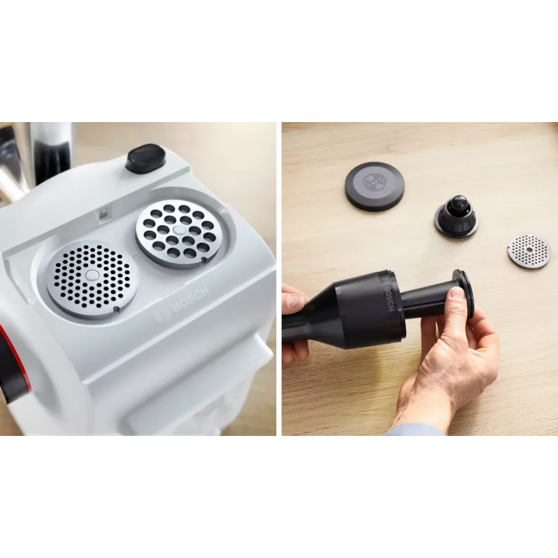 Bosch Serie 4 MultiPower MFWS420W picadora de carne, blanca