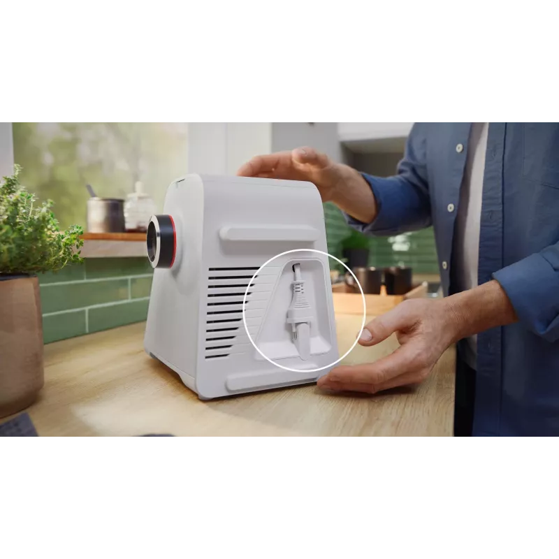 Bosch Serie 4 MultiPower MFWS420W picadora de carne, blanca