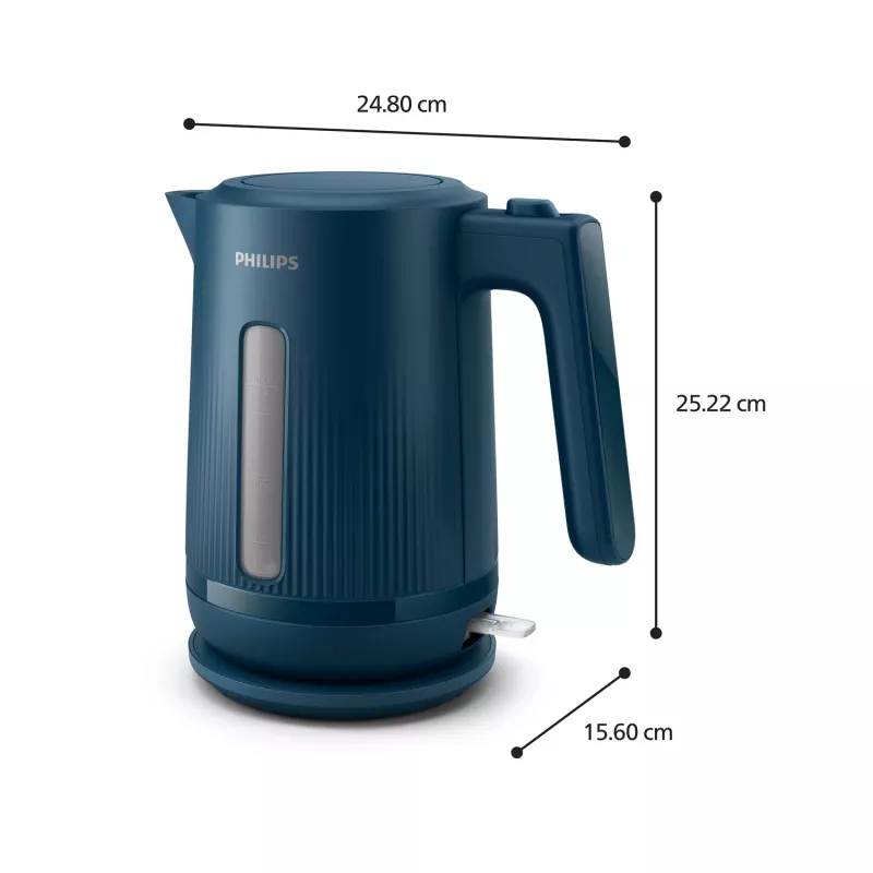 Hervidor de agua Philips Serie 3000 HD9411/70 1,7 l 2200 W azul