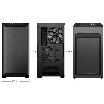be quiet Pure Base 501 LX negro torre Midi