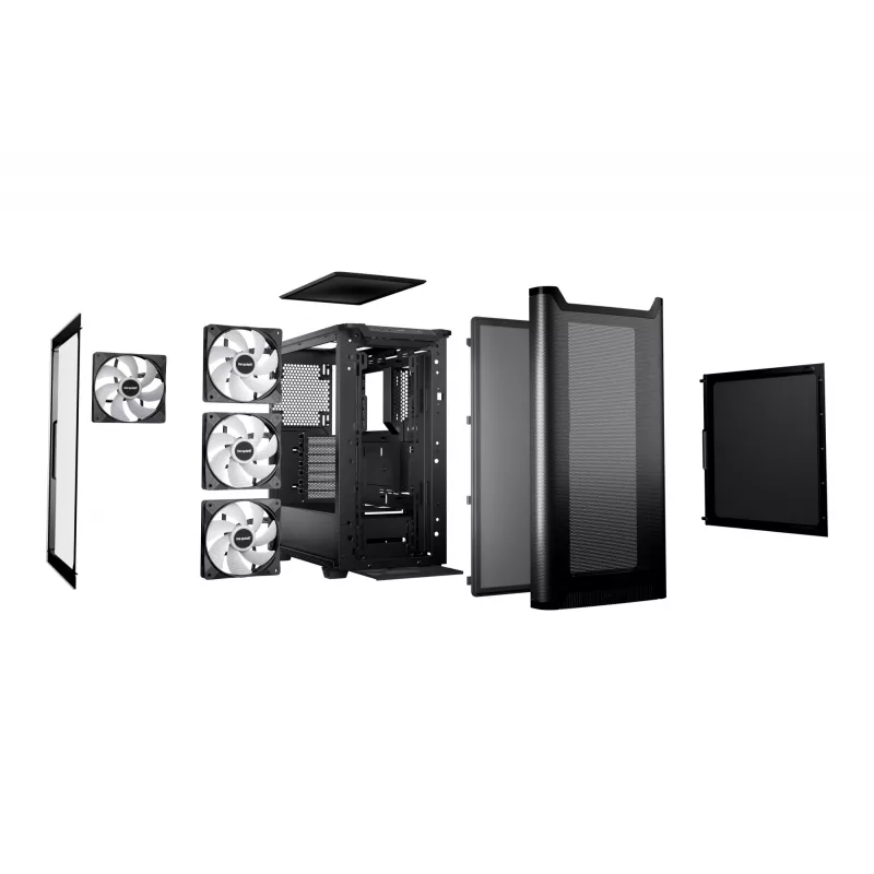 be quiet Pure Base 501 LX negro torre Midi