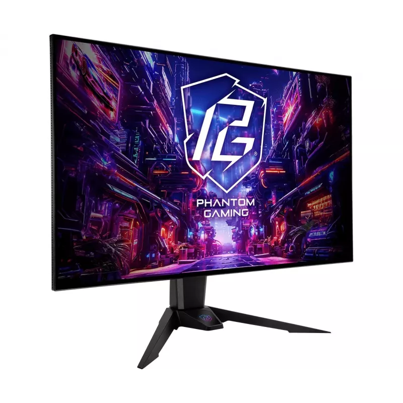 Monitor ASROCK - Pgo32ufs - 32in - 3840 x 2160 UHD - plano 240Hz - negro