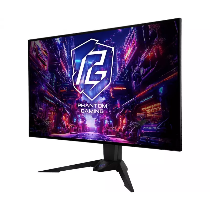 Monitor ASROCK - Pgo32ufs - 32in - 3840 x 2160 UHD - plano 240Hz - negro