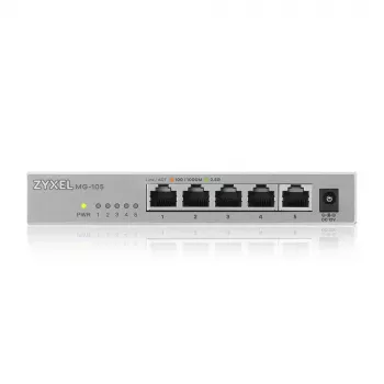 Zyxel XMG-105 switch no gestionado 2.5G Ethernet (100/1000/2500) gris