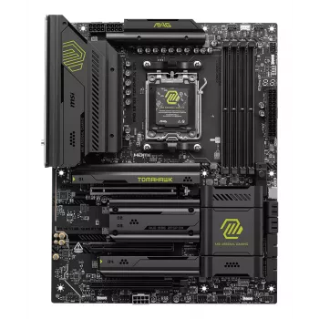Placa base MSI MAG X870E TOMAHAWK WIFI — AMD X870E, Socket AM5, ATX, 4x DDR5 DIMM, 4x M.2, Wi‑Fi, 5Gb Ethernet