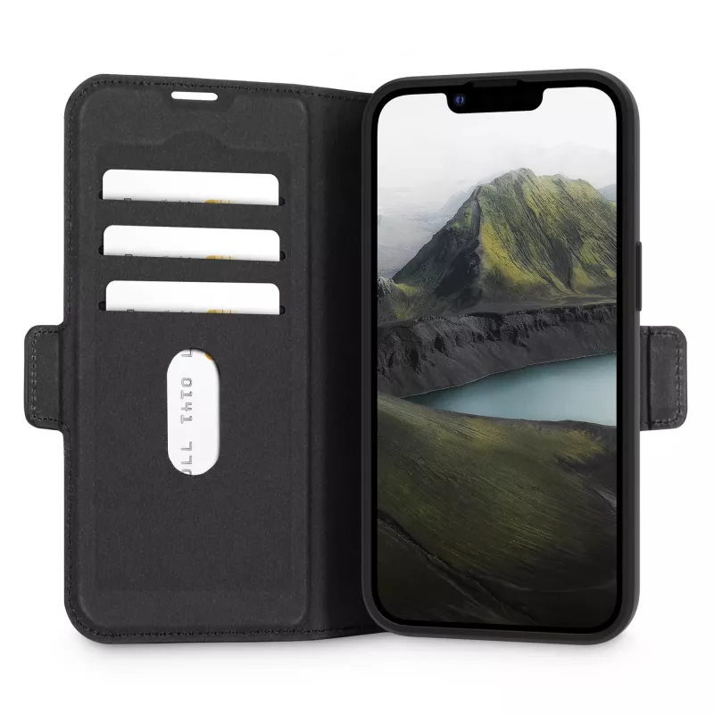 dbramante1928 Oslo Pro OPE4BL006535 funda tipo libro para iPhone 16e / 17e, PU y plástico, negra