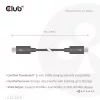 Cable certificado CLUB3D Thunderbolt™ 5 8K240Hz datos 80/120 Gbps EPR 240 vatios M/M 1m / 3,28ft