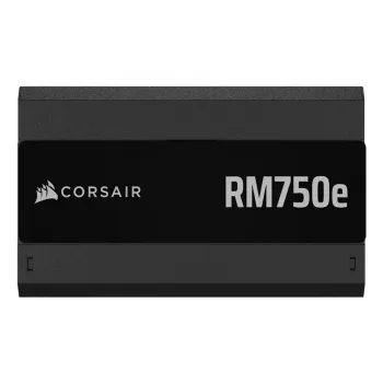 Fuente de alimentación CORSAIR RM750e 750 W ATX 3.1 80 PLUS Gold totalmente modular, 24 pines, ventilador de 120 mm, 6×SATA, 2×PCIe (6+2), 2×PATA