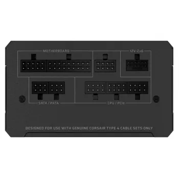 Fuente de alimentación CORSAIR - 1000W serie RMe RM1000e 24 pines ATX negra