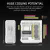 Caja para PC CORSAIR - 5000T Mid-Tower High-Performance - blanca