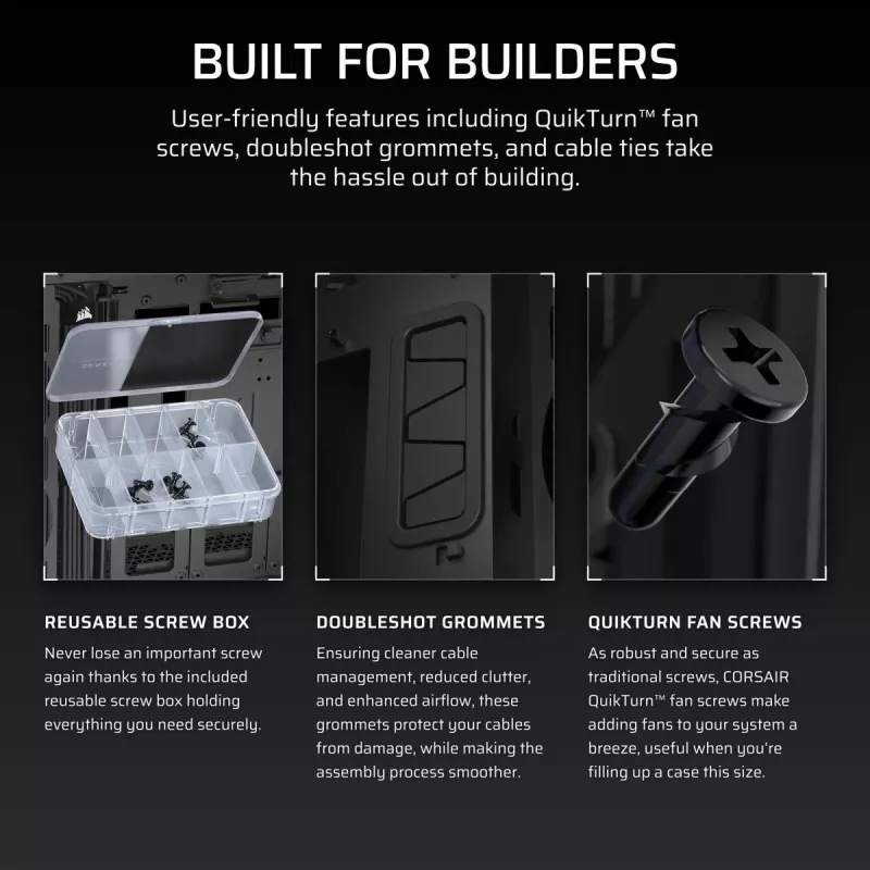 Caja para PC CORSAIR - Icue Link 5000t Lx RGB Mid-Tower High-Performance