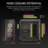 Caja para PC CORSAIR - Icue Link 5000t Lx RGB Mid-Tower High-Performance