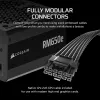 Fuente de alimentación CORSAIR - serie RMe RM650e totalmente modular, ATX silenciosa 650W
