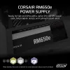Fuente de alimentación CORSAIR - serie RMe RM650e totalmente modular, ATX silenciosa 650W